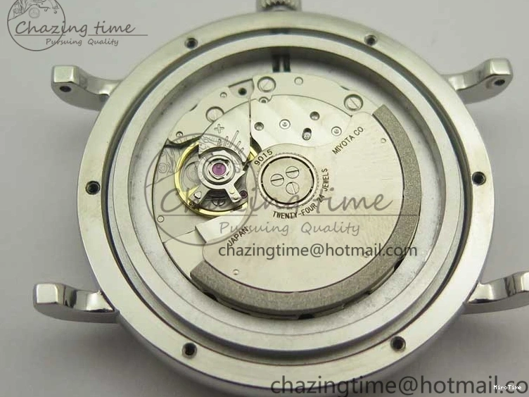 MIROTIME 0701 Breathable Portofino IW356501 SS V3 MK 1:1 Best Edition White Dial Gold Markers On SS Mesh Bracelet MIYOTA 7197